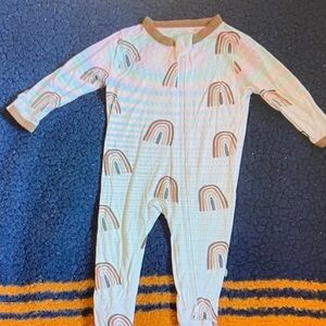 Rainbow Print Kids One Piece